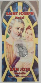 Religious Medal with Card