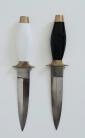 Black and White handle Athame set Great for Ritual Activities