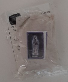 AMULETO SANTISIMA MUERTE / Blanco