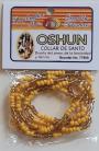 Santeria Bead Necklaces - Oshun