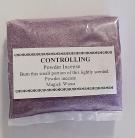 Magick Wicca Incense Powder CONTROLLING