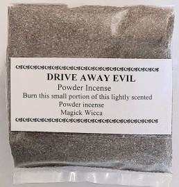 Magick Powder incense Wicca Drive Away Evil