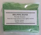 Magick Wicca Incense Powder Helping Hand