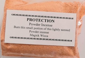 Magick Wicca Incense Powder Protection
