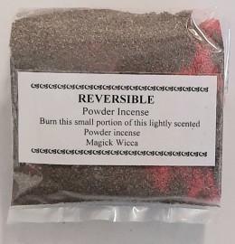 Magick Wicca Incense Powder Reversible