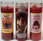 Mistic Prepared Love Candle Set / Witch Love/Come to Me/Honey of Love