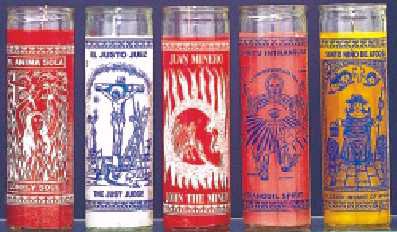 7 Day Cermonial Candles in Glass