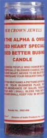  SACRED HEART SPECIALLY BLESSED BETTER BUSINESS - PURPLE