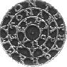 Necklaces Of Solomon Symbol Magic Disc Of Solomon-Silver