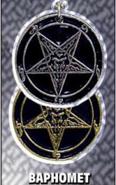 Necklaces Baphomet-Gold