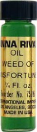 WEED OF MISFORTUNE Anna Riva Oil qtr oz