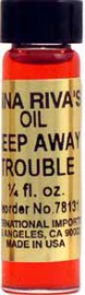 KEEP AWAY TROUBLE Anna Riva Oil qtr oz