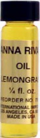 LEMON GRASS Anna Riva Oil qtr oz