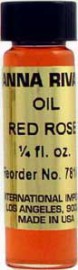 RED ROSE Anna Riva Oil qtr oz