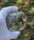 80mm faceted crystal ball