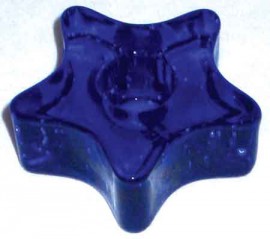 Blue Star Chime Candle Holder