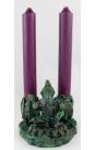 Seated Ganesh Chime Candle Holder