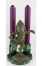 Dancing Ganesh Chime Candle Holder