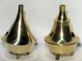 Brass Cone Mini Incense Burner