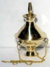 Small Brass Hanging Incense Burner