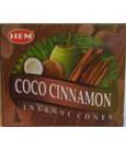 Coconut Cinnamon HEM cone 10 pack