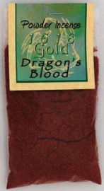 Dragons Blood Powder Incense 1618 gold