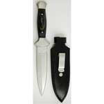 Black Faux Wooden Handled athame 9