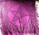 Large Pentacle Altar/Tarot Cloth