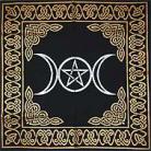 Triple Goddess With Pentagram Altar/Tarot Cloth