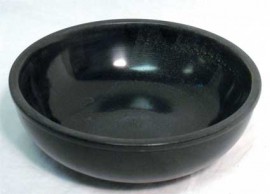 Black Stone Scrying Bowl  6