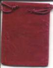 Burgundy Velveteen Bag (2