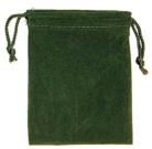 Green Velveteen Bag (2