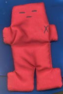 Red Voodoo Doll  (5