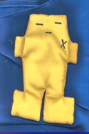 Yellow Voodoo Doll  (5