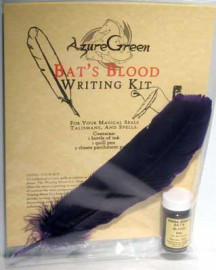 Bats Blood Writing Kit