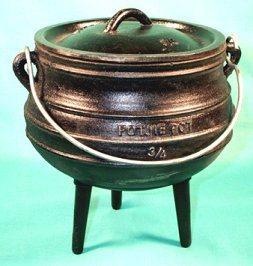 Cast Iron Cauldron, Size 3/4