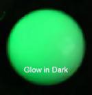 90mm (3.54 inch) Glo-in-the-dark Balls