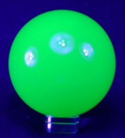 76mm Green UV Acrylic Ball (2.99 inch)