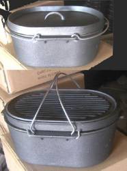 Dutch Oven Oval Self-Basting Roaster