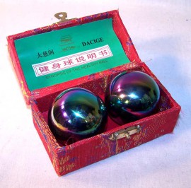 Therapy ball 35mm - Rainbow - 2 ball set